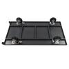 Flat Dolly Cart Flatbed Hand Truck 2000 lbs Heavy Duty Detachable Handle 4 Silent Casters 2 Brakes 360° Wheels Rustproof Iron Platform  for Factory