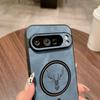 Retre Чехол для телефона из кожи с головой оленя и магнитной застежкой Magsafe для Google Pixel 10 9 Pro XL 8 7 Pro 8A 7A Чехол-накладка для Pixel 9Pro 9A