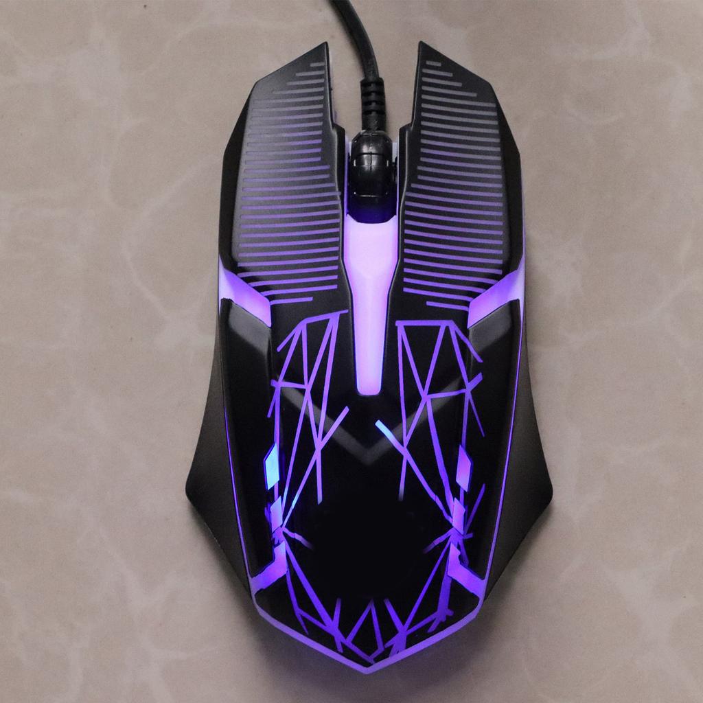 Wired Mouse USB Port Gaming Business Luminous Optical Computer Accessories