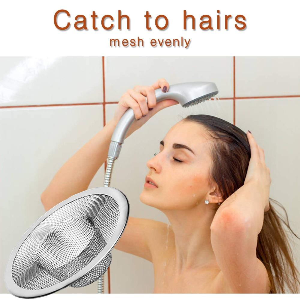 1,97"-4,41" Сетчатый дуршлаг 304 Нержавеющая сталь Кухонная сливная корзина Кухонная раковина