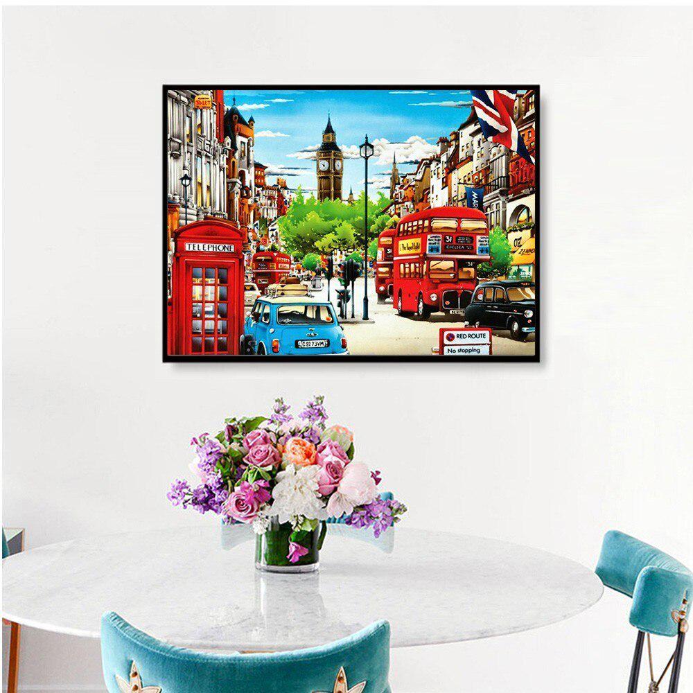 DIY Diamond Painting Landscape City Embroidery Sale Full Round Rhinestone Pictures