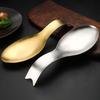Stainless Steel Spoon Rest Ladle Holder For Kitchen Cooking Utensils Spatula Rack Corrosions Resistant Dishwasher Safe