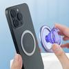Magnetic Folding Mobile Phone Grip Holder Socket Pocket Support Safe Ring Finger Expanding Stand