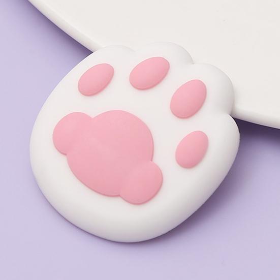 Cat Paw Doorknob Crash Pad Mute Cabinet Door Handle Lock Silencer Anti-Collision Pad Wall Protector Windproof Doorknob Pad Household Supplies