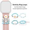 4pcs Strap Decorative Tool Beads Strap Decorative Ring Strap Accessories for Apple Watch Band Men