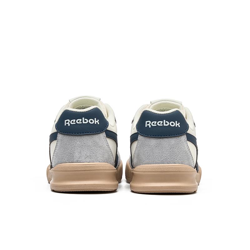 Reebok Smash CN 01 Мягкий верх Легкая мода Нескользящие Износостойкие Дышащие Низкие кеды-кроссовки Унисекс Синий Белый Серый SMASH-CN-01