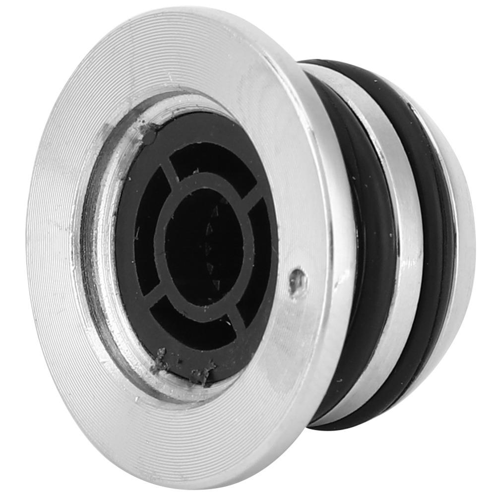 3PCS Metal Guitar Knobs Silver Color Bass Knobs Volume Control Knobs For Electric Guitar