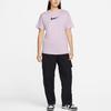Nike Drop Shoulder Sleeve T Shirt Women's Pink Purple DN5887-530