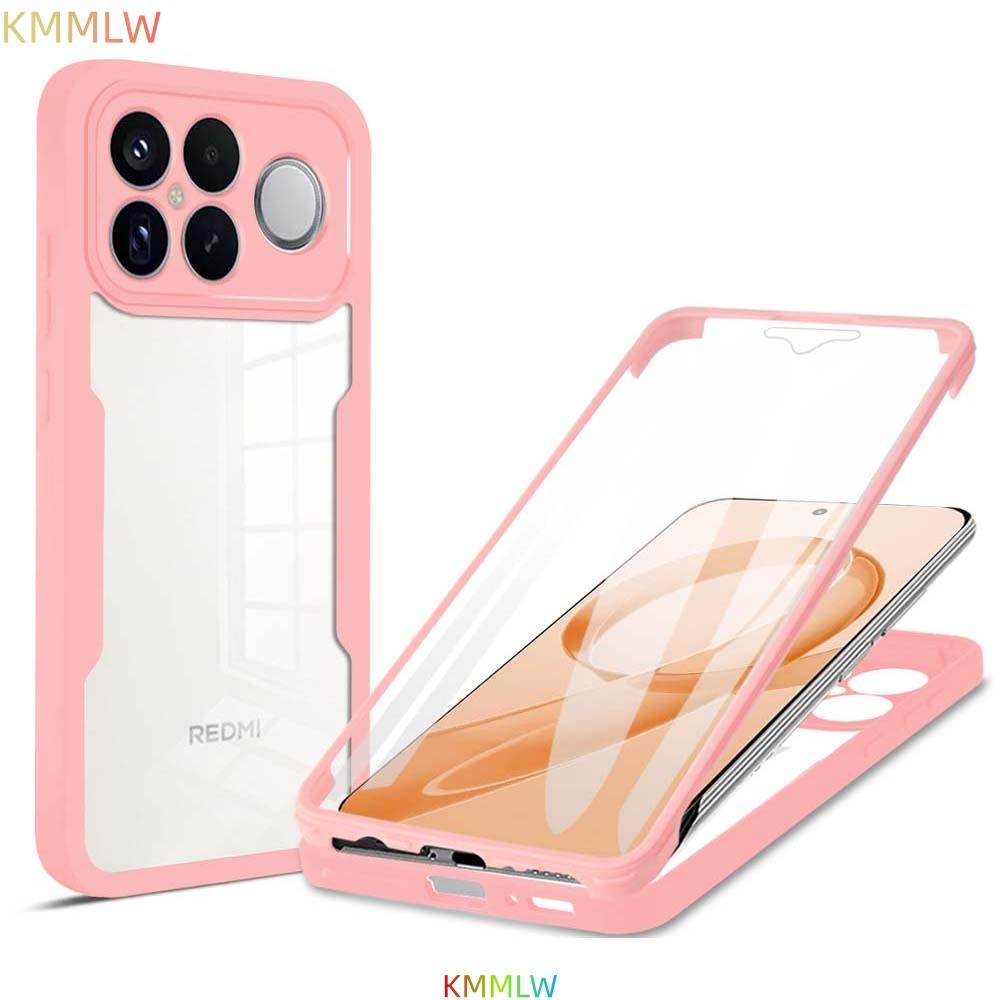 360 Двусторонняя Полная Защита Чехол для Телефона для Mi POCO F8 F7 Pro Ultra F6 F5 Pro M6 M7 M8 Pro Тонкий Прозрачный Задний Чехол