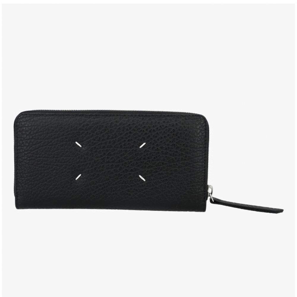Maison Margiela Zip Around Stitch Grain Long Wallet S56ui0110 P4455 T8013