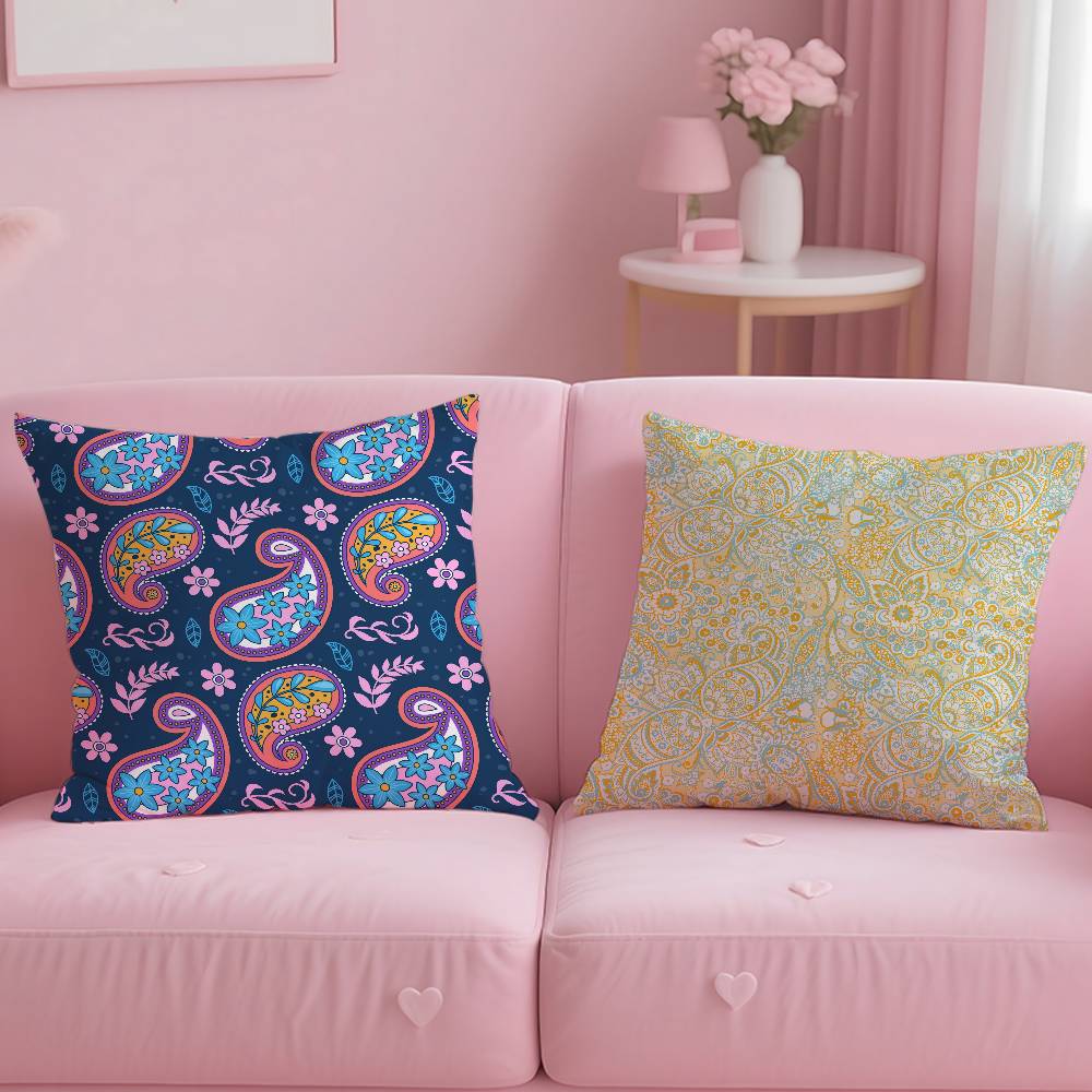 АРТ Пейсли Бандана Узор Наволочка с принтом наволочка гостиная диван подушка чехол декор спальни