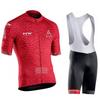 Unisex Cycling Jersey Set Short Sleeve Breathable Mountain Bike Apparel Ride Gear