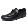 Fashion High Quality Leather Men Casual Shoes Italian Luxury Brand Mens Loafers Breathable Formal Mens Dress Shoes Slip-on Driving Shoes