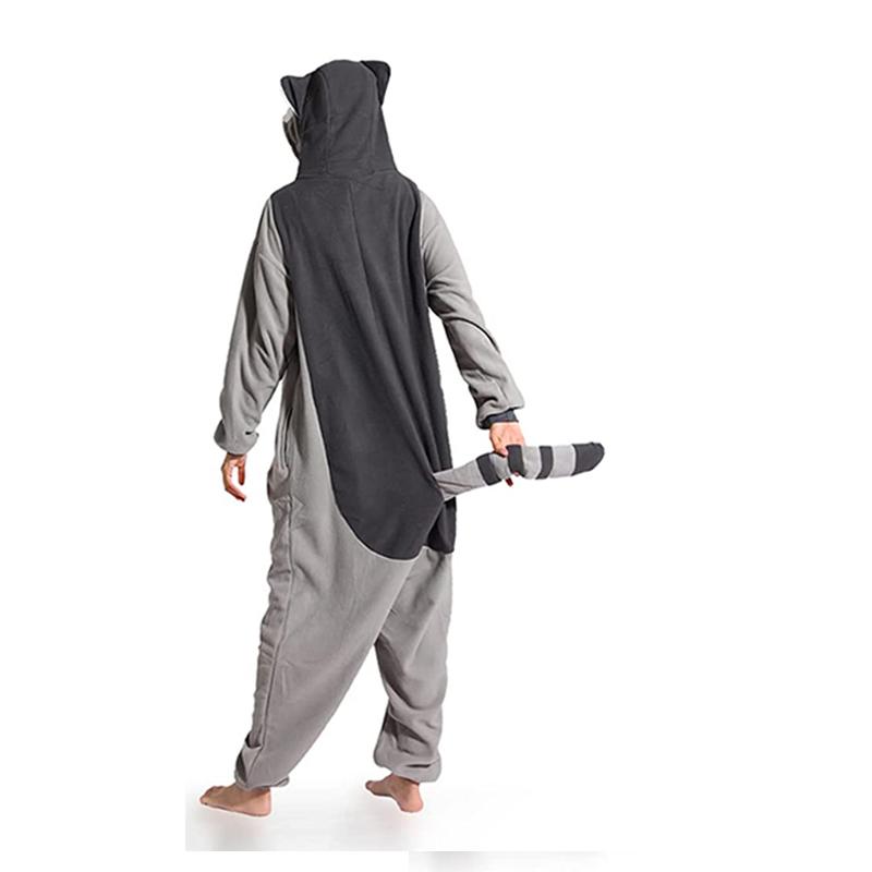 Мужские пижамы на молнии, аниме кигуруми, женские комбинезоны с енотом для взрослых, цельные пижамы с героями мультфильмов, подарок на день рождения для всего тела, карнавальный костюм