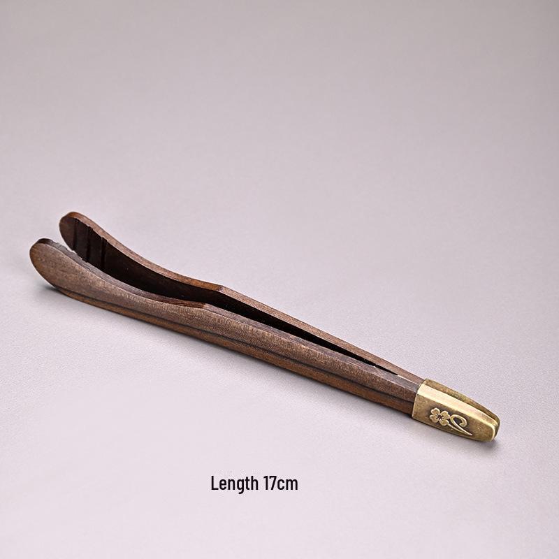 Handcrafted Japanese Bamboo Anti-Scalding Tea Tweezers with Tassels - Non-Slip Kung Fu Tea Set Clips