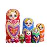 10 Layers/Set Matryoshka Wooden Nesting Doll Children Christmas Gifts