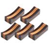 Wooden Chopstick Parquet and Set of Current Model J-kitchens Rests, Ebony, 5, 4.6x1.8cm,