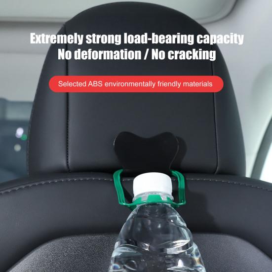 2 шт. Крючки для автомобильного сиденья для Tesla Model 3/Y/X/S Аксессуары Автомобильный органайзер-вешалка для подголовника для сумок, сумочки, рюкзака, кошелька, продуктов