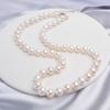 Natural Freshwater Pearl Necklace Near Round Pearl Jewelry for Women Wedding Gifts for The New Year Trend