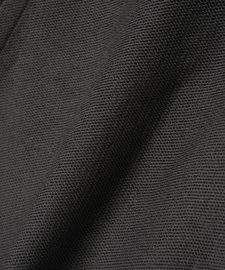 MILLO ARCHIVE Curved Layered Knit [Charcoal]
