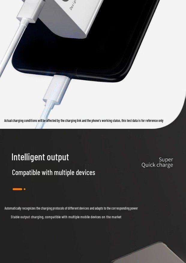 Совместимое быстрое зарядное устройство 100 Вт для устройств Xiaomi 17/17Pro/17ProMax и Redmi