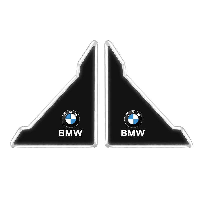 ADZW9 2Pcs Car Door Corner Protector Stickers Decoration For BMW Performance E46 E90 E60 F20 X1 F10 F30 X3 E70 E39 E36 E87 X7 E92