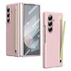 For Samsung Galaxy Z Fold7 5G Case Hard PC Phone Cover with Tempered Glass Film and Stylus