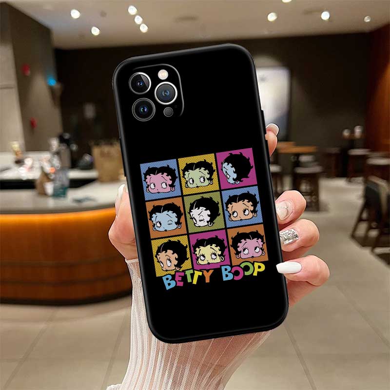 RE11 B-Bettys Pattern B-Boops Case for Motorola Edge 60 60s 70 G86 G56 G54 E14 G04S G45 G54 G64 S30 S50 X30 X40 X50 Pro Power