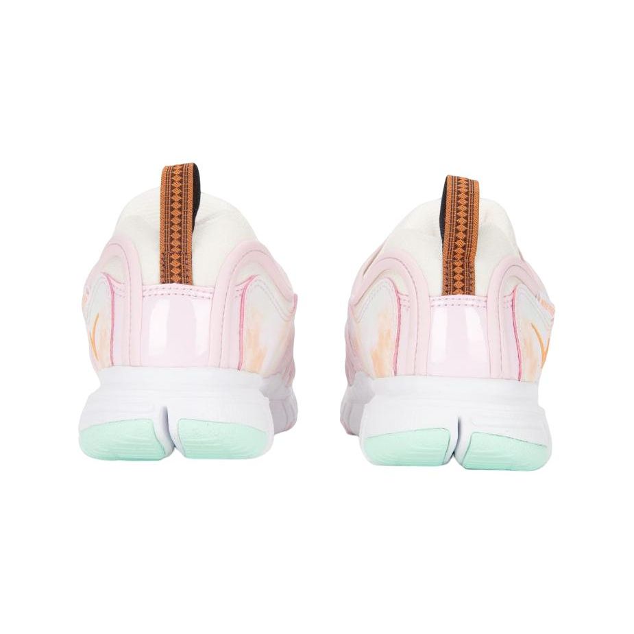 Nike Динамо Бесплатные Простые Удобные Повседневные Нескользящие Амортизирующие Низкие Детские Повседневные Кроссовки Детские кроссовки Белый Розовый FJ7724-181