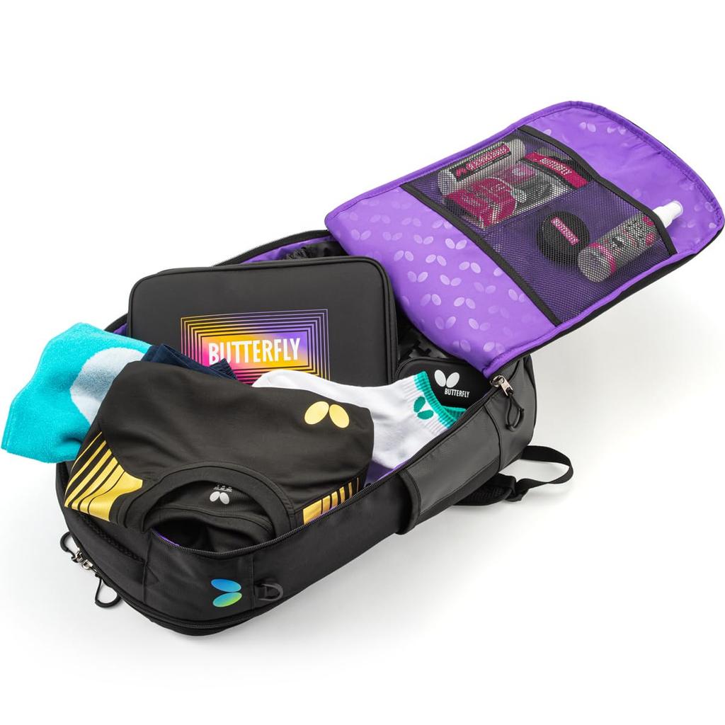 Рюкзак Butterfly Lafinesse Сумка для настольного тенниса 63310 732: СинийЗеленый Свободный Размер