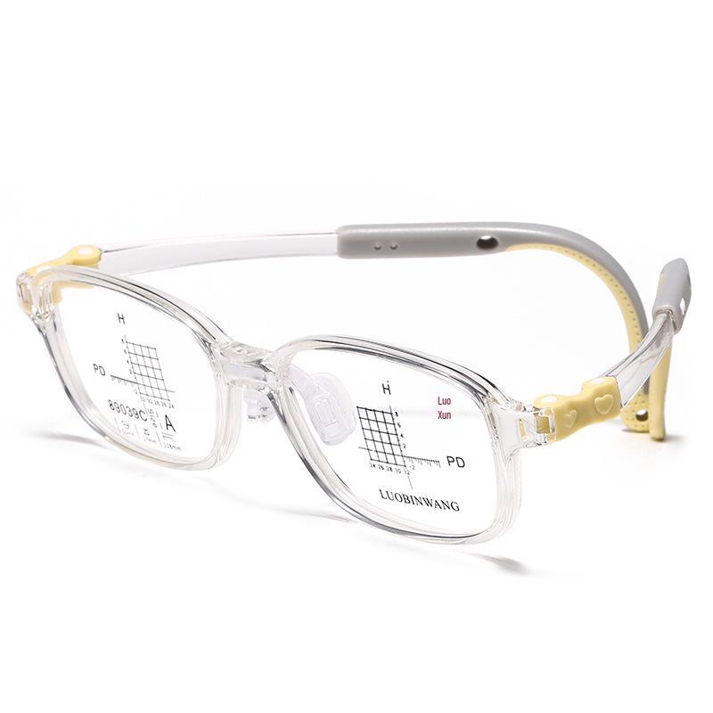 Ультралегкая ударопрочная силиконовая оправа со линзами с контролем дефокуса для детской миопии