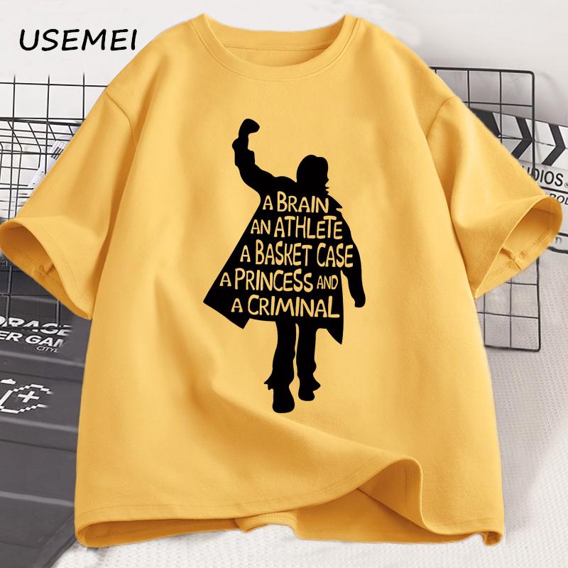 Breakfast Club Tshirt Unisex Fahsion Dont Forget about Me Tshirt for Women 80s Movie Fun Classic Tshirt Casual Cotton Tees