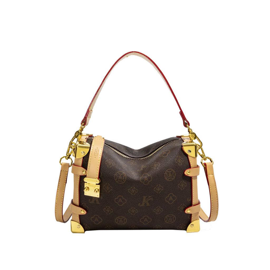 Trendy old flower 2025 new women's bag handbag shoulder messenger bag high-end temperament fashion niche bag