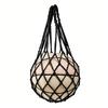 Weaving Basketball Carry Bag Multiple Colors Ball Pocket Durable Mesh Net Bag  Football Balls