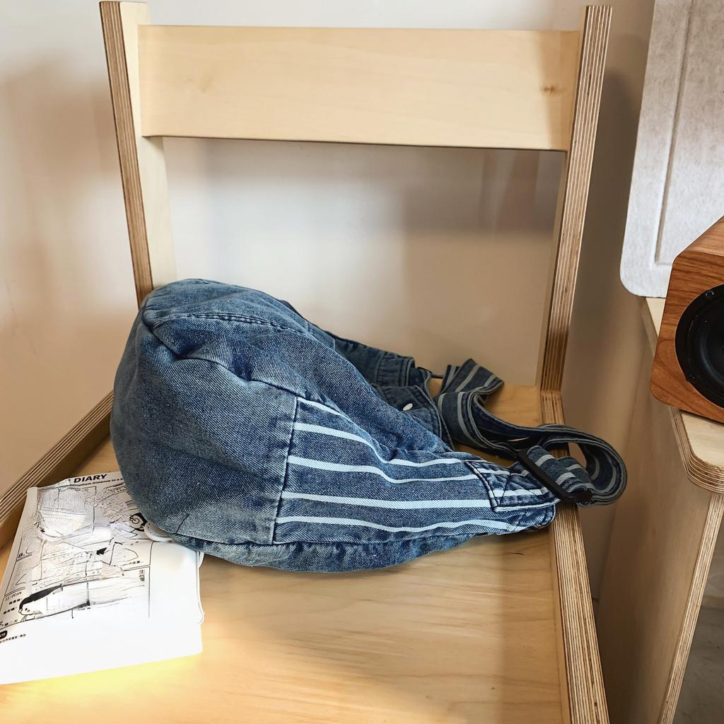 Винтажная джинсовая женская сумка большой емкости, модная однотонная женская сумка-мессенджер, простая квадратная женская сумка-тоут