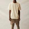 Fear of God Essentials Футболка с коротким рукавом SS21 Унисекс Топы Цвет сливочного масла Кремовый FOG-SS21-557