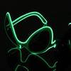 Weird Design Glow In The Dark Sunglasses Flashing LED Halloween Cosplay Eyewear  Photo Booth Prop