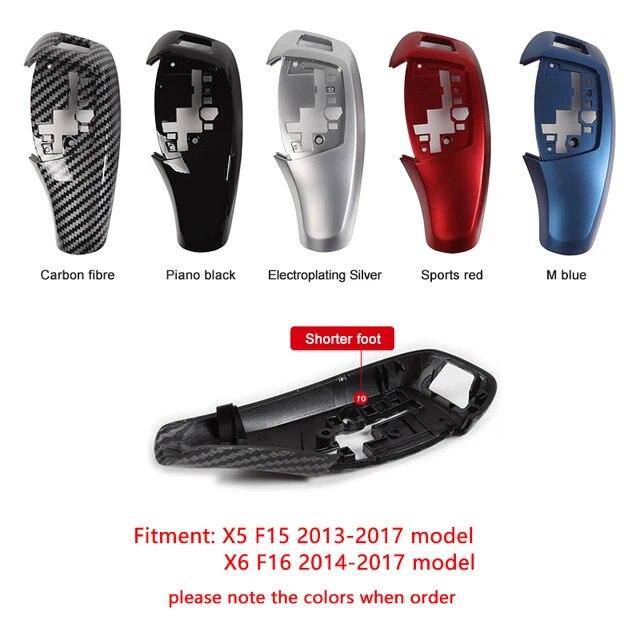 Сменная крышка переключения передач для BMW F30 F31 F32 F10 3 5 7 серии, ручка переключения передач, панель рычага, крышка, наклейка