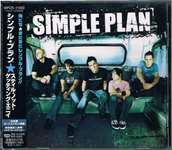 CD SIMPLE PLAN Still Not Getting Any WPCR11920 Lava 2004 Япония Рок Б/у