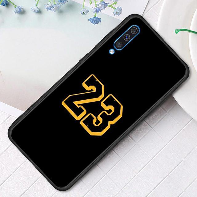 Phone Case For Samsung Galaxy A50 A70 A10 A20e A30 A40 A20s A10s A10e A80 A90 A60 A30s Cover Shell Basketball 23 24 Lucky Number