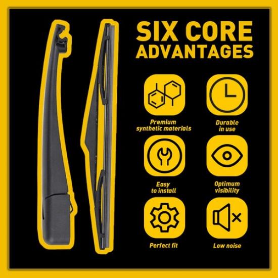 Для Chevrolet Captiva Sport 2012-14 Задний дворник лобового стекла Комплект рычага и щетки EOA