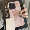 Чехол для телефона с рисунком розовой кокосовой пальмы для iPhone 17 Air 16 15 14 13 12 11 Pro Max 16e 16 17 Pro 15 14 Plus 13 Мягкий чехол Fundas