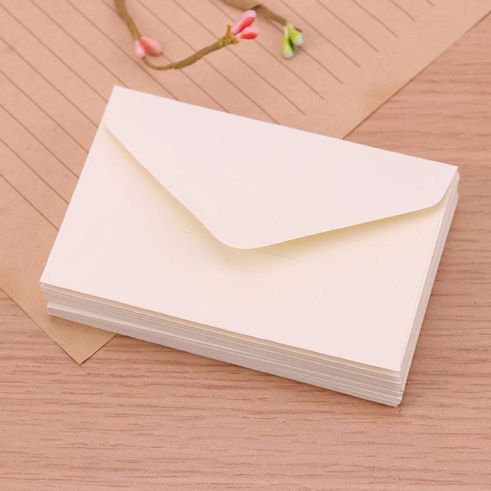 Card White European Style Classical Gift Envelope Invitation Envelope Paper Envelopes For Letter