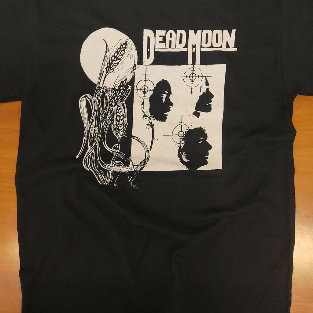 Dead Moon band punk rock black T-shirt cotton Unisex S-5Xl 12