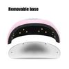 72W UV LED Nail Art Dryer Machine, s2 pro, Pink/White