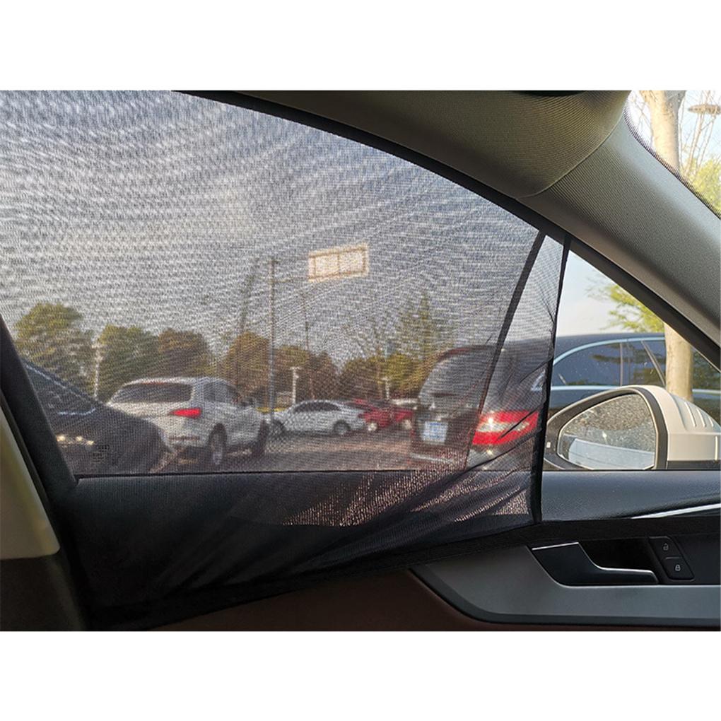 Car Sunshade Curtain Insulation Anti-mosquito Protection Shield Summer Universal Window Protector Auto Films Accessories
