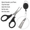 Зубчатые рыболовные снасти Pesca Accessories PE Line Cutter Lure Hook Remover Scissors Tool Fishing Paw