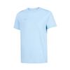 Solid Color Round Neck Pullover Sports Short Sleeve T-Shirt Men Tops Sky-Blue ATSU551-3