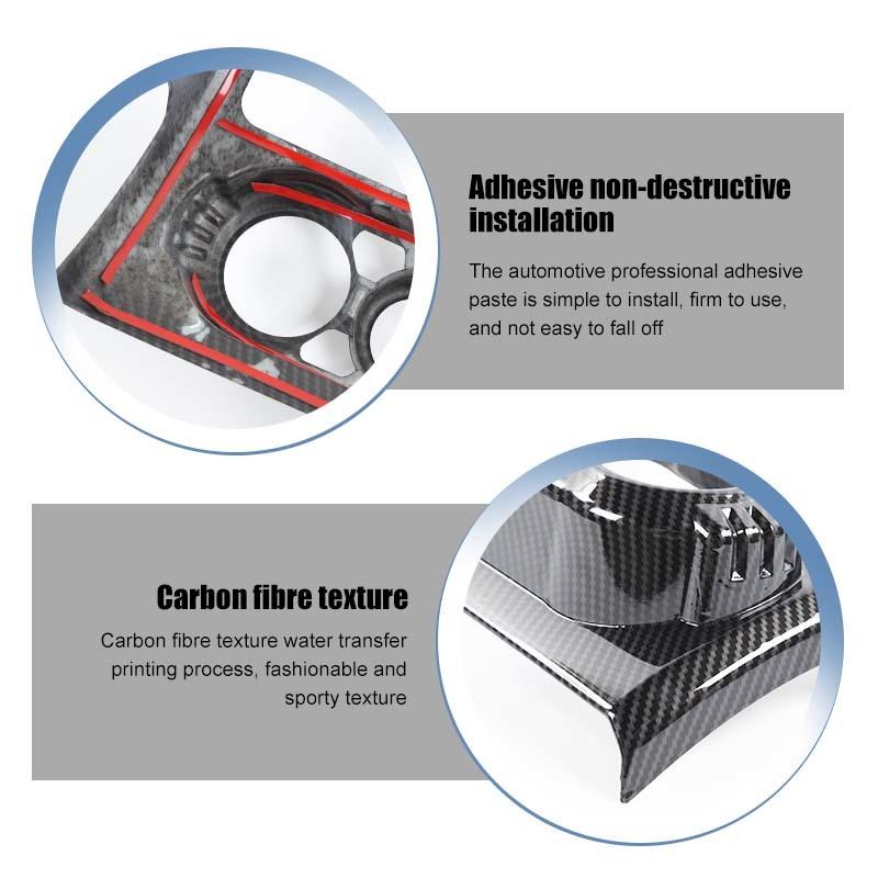  ABS автомобильное украшение переключения передач, панель управления кондиционером, наклейки на переключатель стеклоподъема для Suzuki Jimny 2019, аксессуары для интерьера