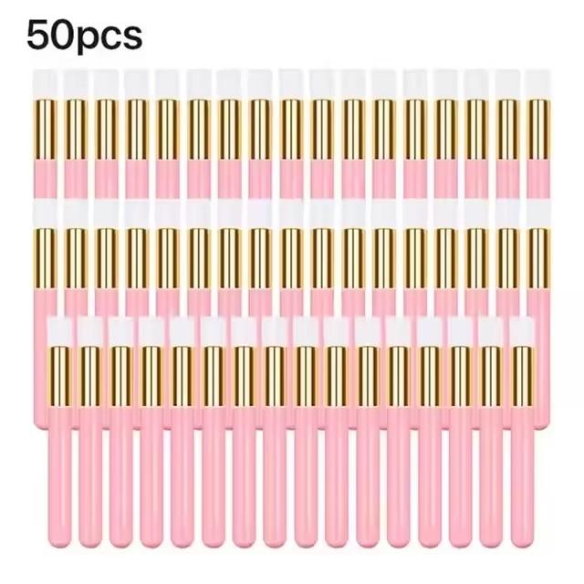 5/10/50pcs Eyelash Cleaning Brush Lash Shampoo Brush for Eyelash Extensions Peel Off Nose Pore Blackhead Remover Makeup Tools